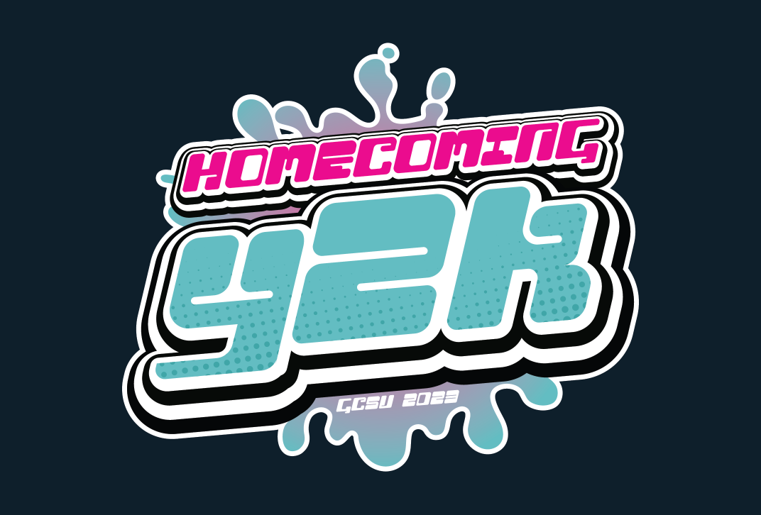 2023 Homecoming Logo: Homecoming Y2K