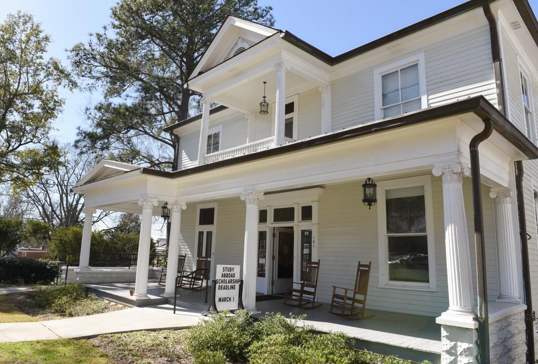 Bone House from sidewalk