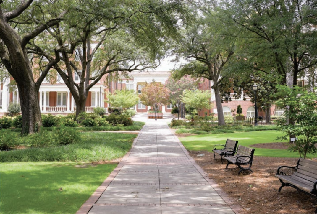 Front Campus Walkway
