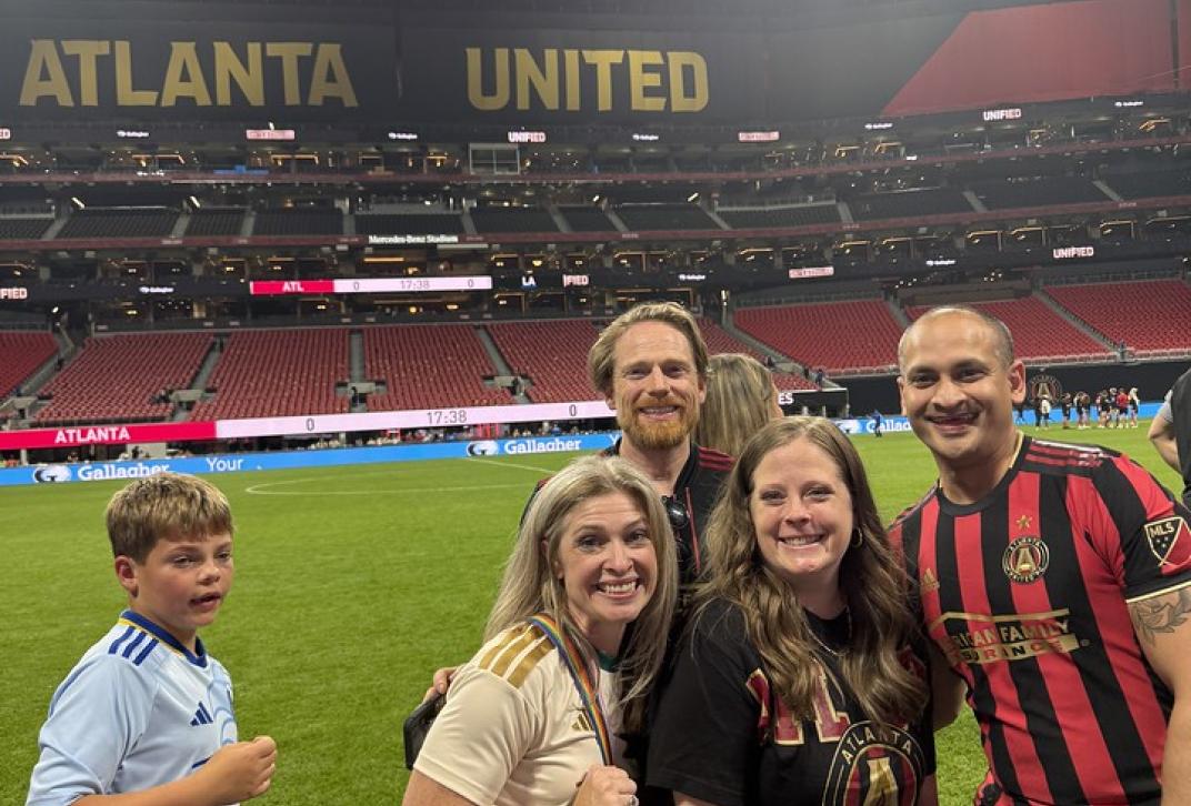 Alumni at Atlanta United 