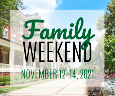 Family Weekend November 12-14 2021
