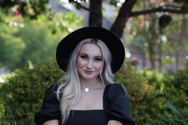 Lexi Skowranek blonde girl black hat