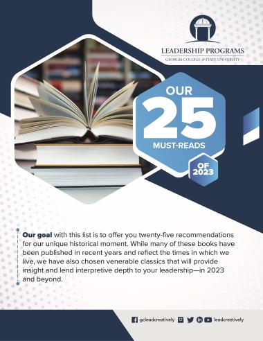 25 Must Reads 2023 Flyer