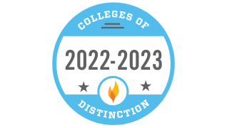 2022 - 2023 Colleges of Distinction Badge