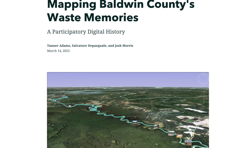 Mapping Baldwin County's Waste Memories