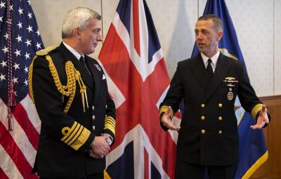 UK First Sea Lord and U.S. Chief of Naval Operations