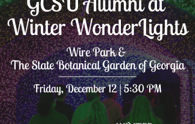 Winter WonderLights and Wire Park GCSU alumni event