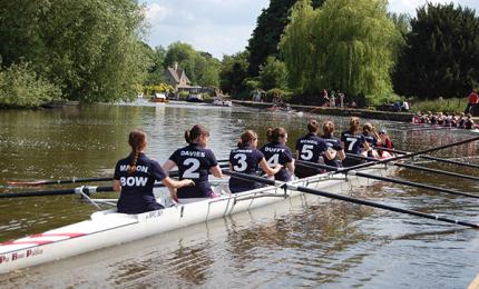rowers actively racing