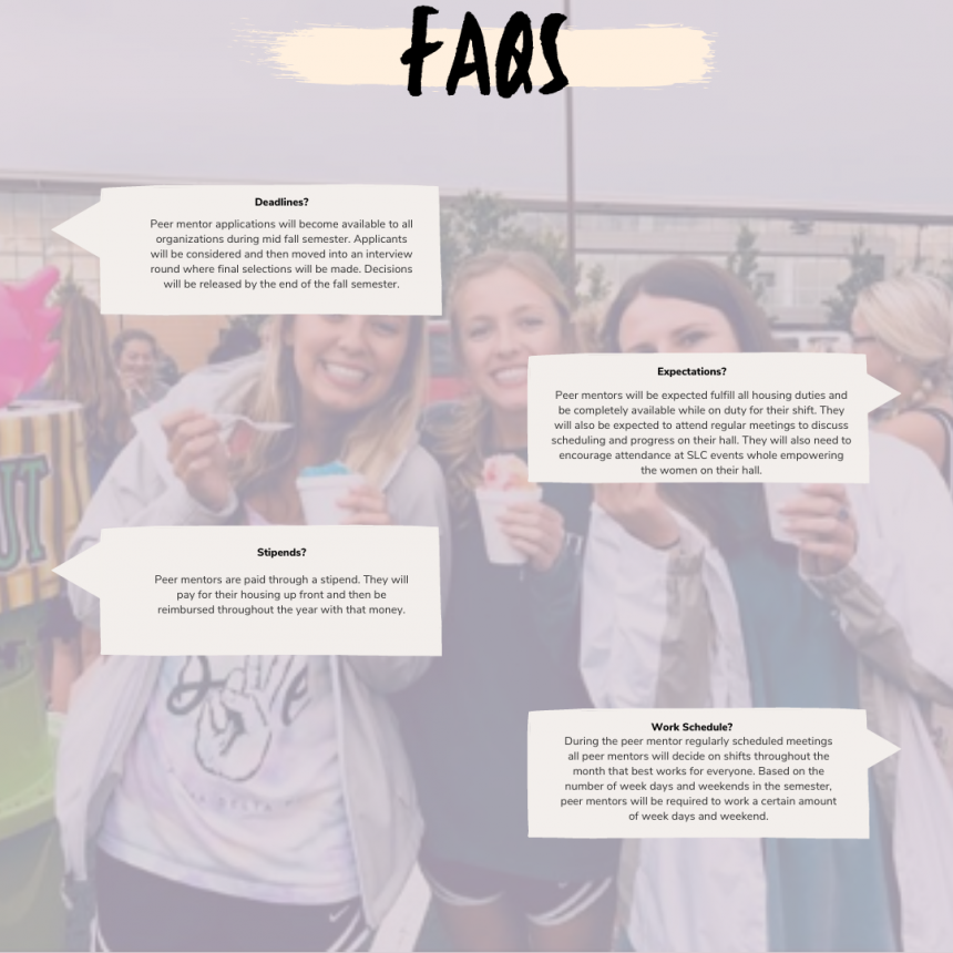 Peer mentor frequently asked questions