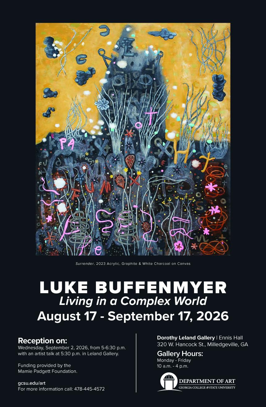 Luke Buffenmyer Exhibition Poster