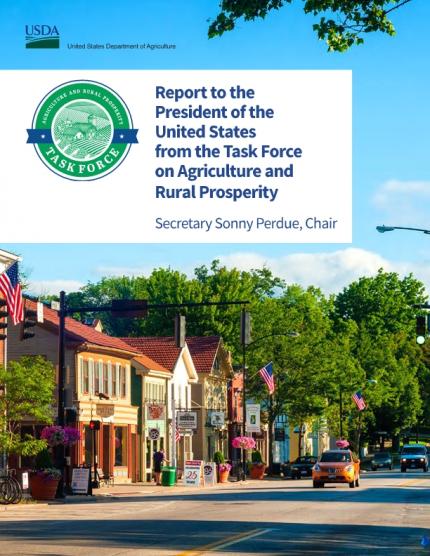 Report to the President of the United States from the Task Force on Agriculture and Rural Prosperity