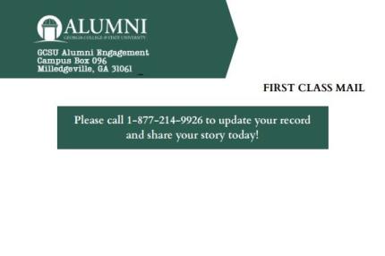 Front of Postcard from PCI for Oral History Project