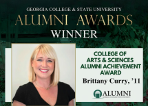 Alumni Awards Winner Brittany Curry