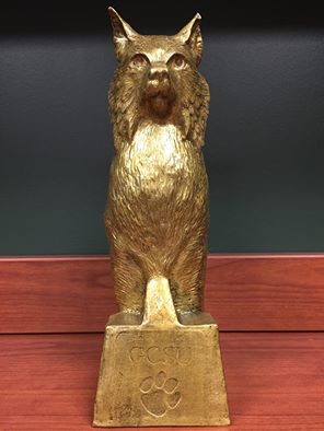 The Bobcat Statue