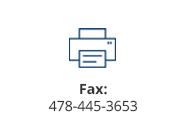 Admissions fax number is 478-445-3653